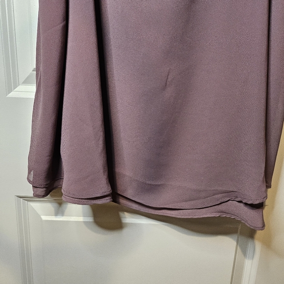 NWT Torrid Purple Adjustable Strap Relaxed Double Layer Sleeveless Camisole 2X - Picture 4 of 13